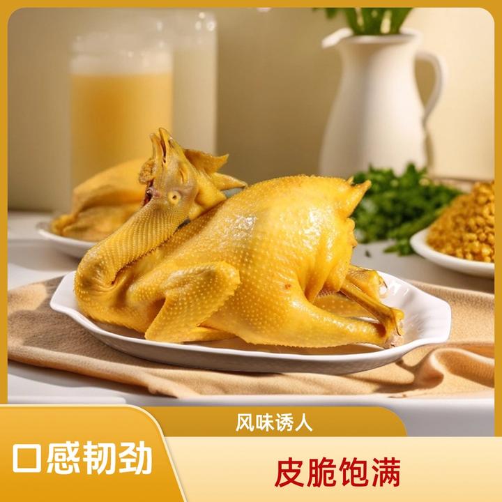 盐焗鸡新鲜食材广西农家走地土鸡盐焗鸡手撕鸡鲜香美味纯手工制作