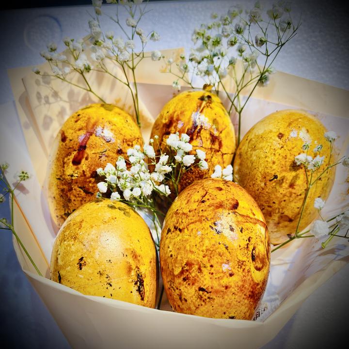 鹅八鹅九-古法烤鹅蛋5个 东北特色美食熟食零食 先卤后烤清黄入味