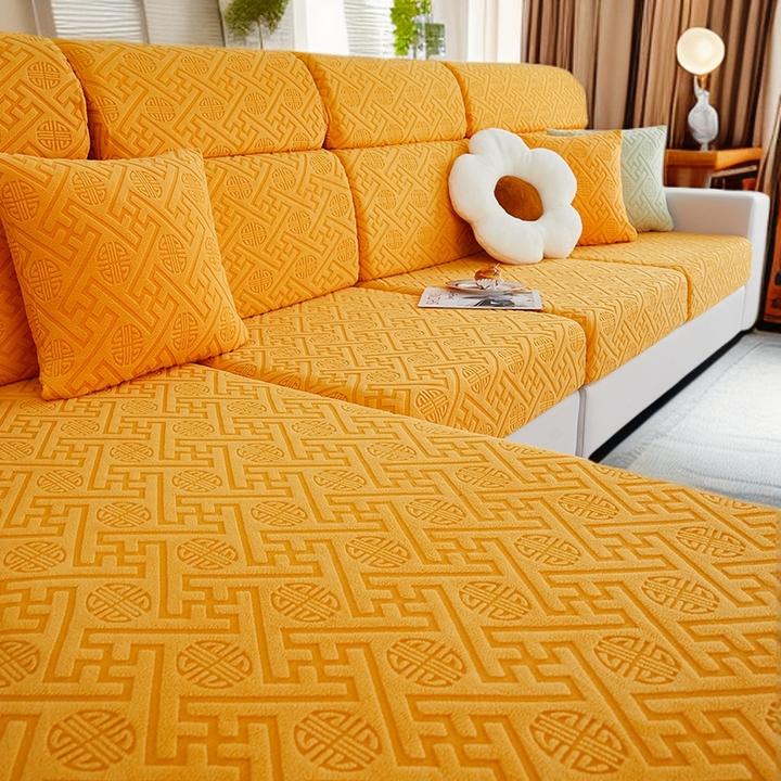 沙发套罩笠沙发坐垫罩无需测量四季通用简约防猫加厚万能弹力全包