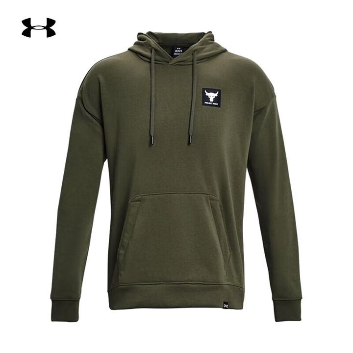 安德玛 Pjt Rock HWT Terry Hdy男子连帽休闲卫衣1380541-390