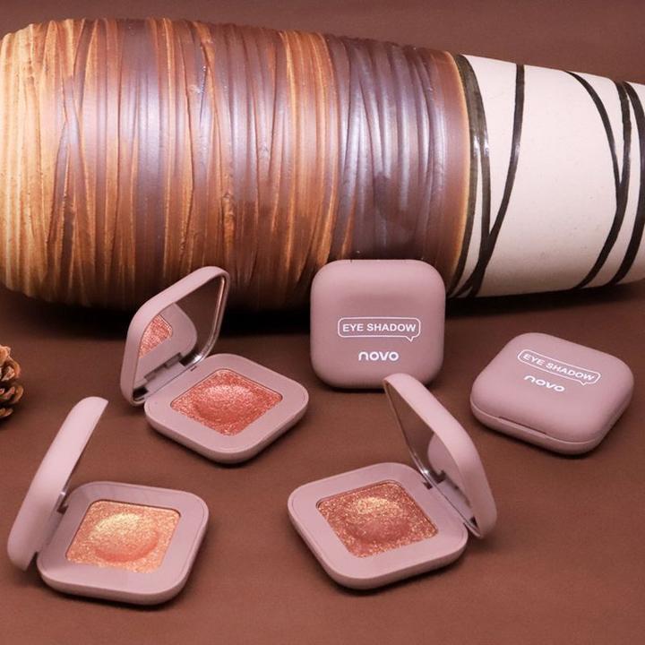 网红同款单色眼影新手必备防水持久便携闪粉修饰学生党化妆品