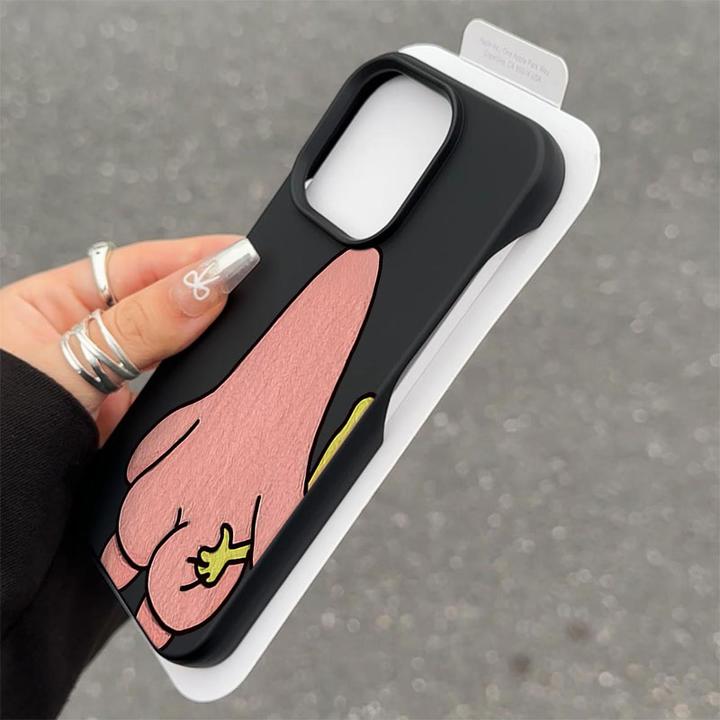 派大星海绵情侣半包软适用苹果1615promax手机壳iphone14/12/1113