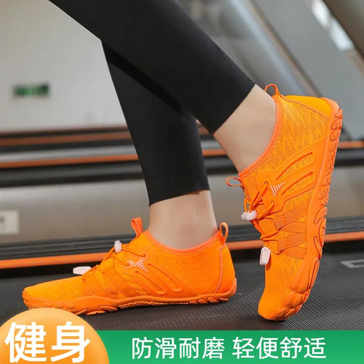 室内瑜伽鞋女专用健身鞋男跳绳鞋软底跑步机鞋防滑减震训练运动鞋