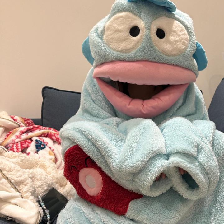 【网红爆款小丑鱼】连帽珊瑚绒睡衣女睡袍秋冬加绒加厚连体家居服