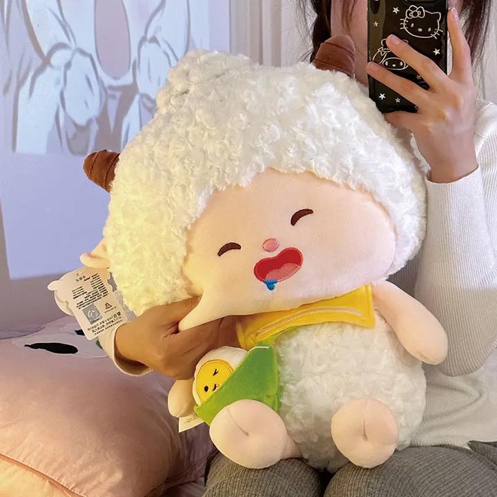 喜羊羊与灰太狼玩偶公仔懒羊羊毛绒玩具美羊羊挂件生日礼物X1