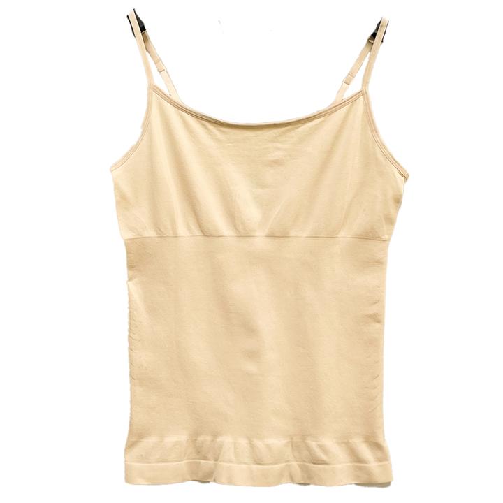 7594#吊带修身背心打底防走光短款女士夏季薄款塑身内穿美背大码