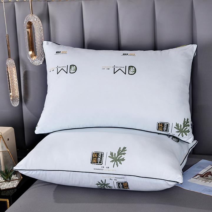 枕头枕芯一对装不塌陷家用护颈椎男士一个装软枕学生宿舍酒店机洗