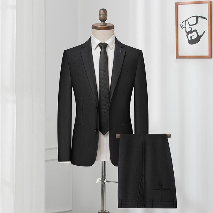 【断码福利】西服套装男士修身商务韩版正溯源好物裤脚需自行收边