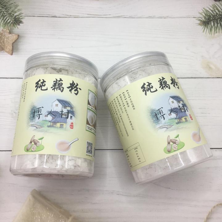 古法纯藕粉GB/T25733博人村250g手工老少皆宜饱腹营养