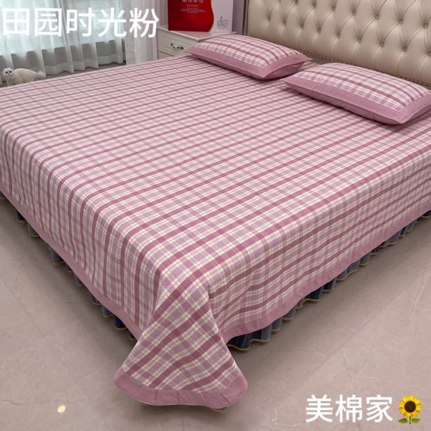 【美棉】高端 加厚款老粗布 软凉席 田园时光（会缩水）