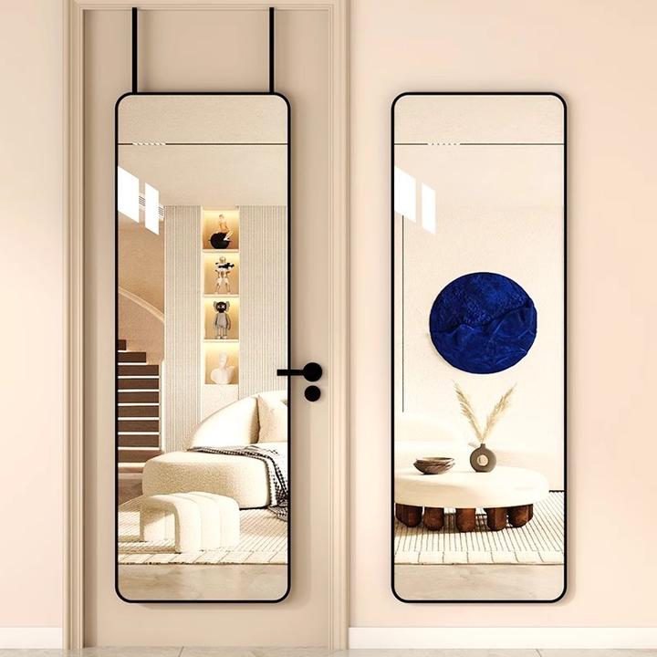 全身穿衣镜贴墙自粘壁挂家用挂墙试衣镜卧室门后宿舍学生挂门镜子