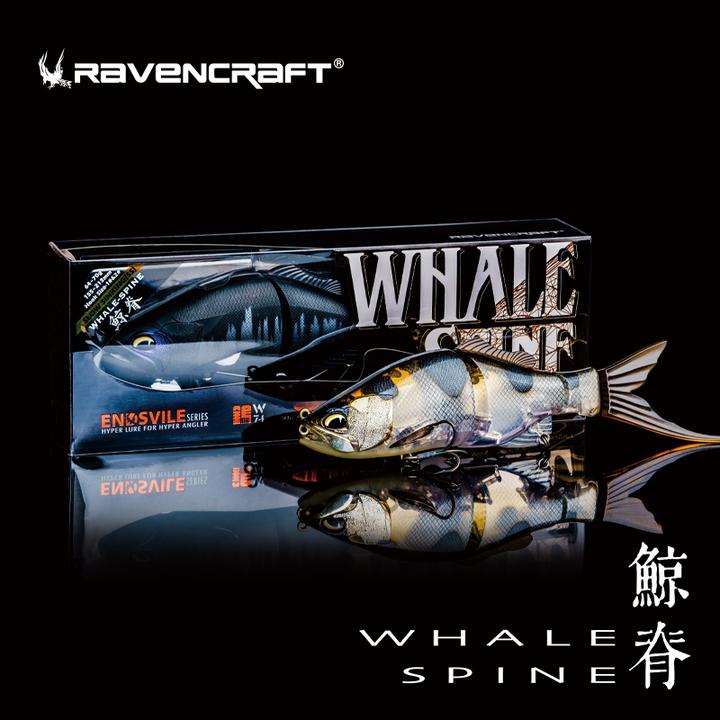 Ravencraft鸦语鲸脊三节泳饵鸦天狂骨限量款缓沉路亚饵