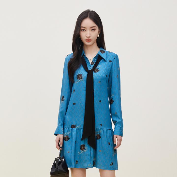 连衣裙XI304022B497郁金香连衣裙