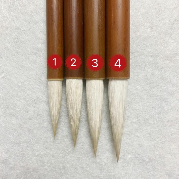 古法苘麻胎羊毫毛笔（启体书法专用笔）