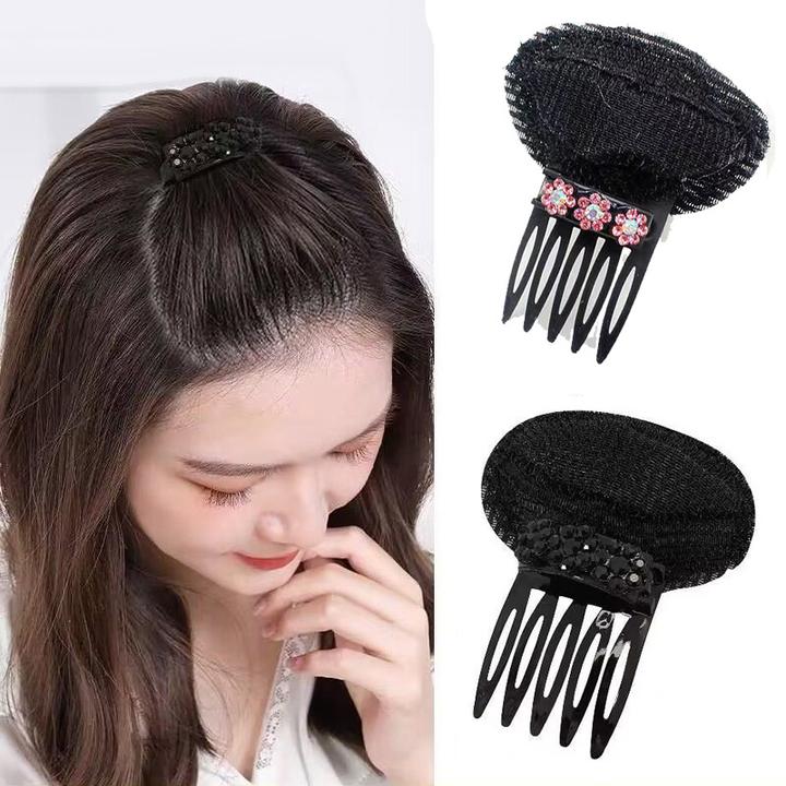 刘海前额增高发垫蓬松蓬发垫气质隐形盘发颅顶垫高神器蓬发夹新款