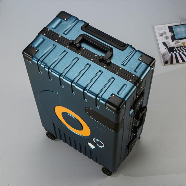 【厂家直销】新款行李箱男静音商务密码箱耐用加厚拉杆箱学生旅行箱