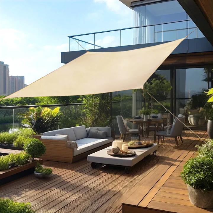 遮阳天幕防晒银胶多功能户外露营帐篷便携式防紫外线阳台凉棚