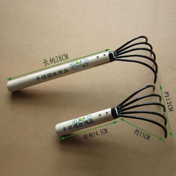 五爪耙 五齿耙爪  松土工具 扒海鲜 农具沙滩挖海鲜 园艺耙子赶海