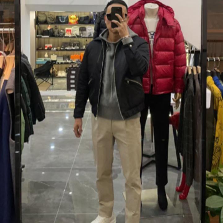 WMHMPH 高含绒超轻保暖翻领夹克外套