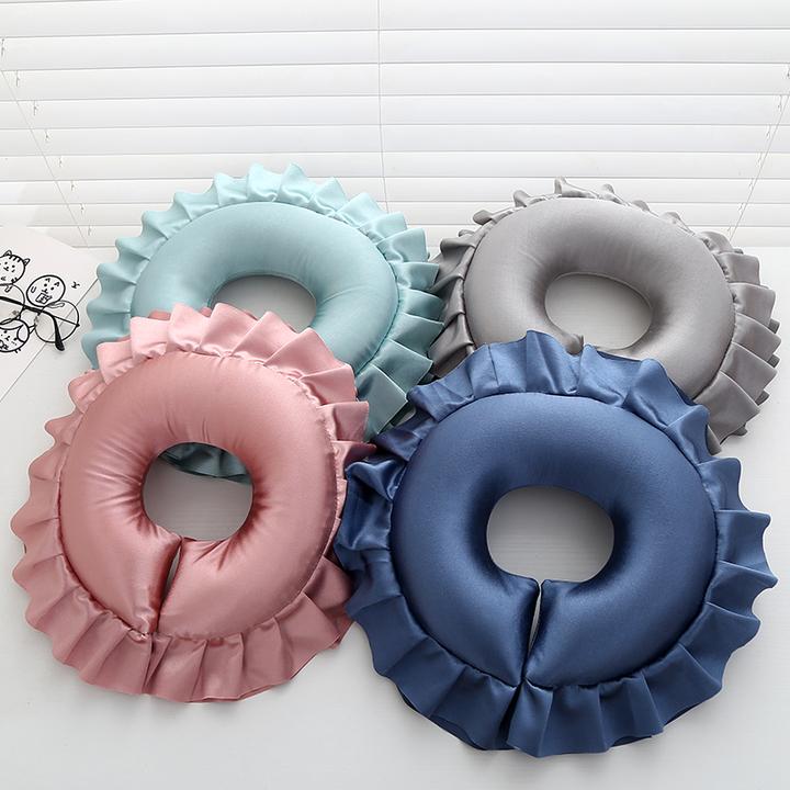 趴枕美容院u型枕美容床枕头按摩床洞脸垫专用有洞推拿美容趴趴枕