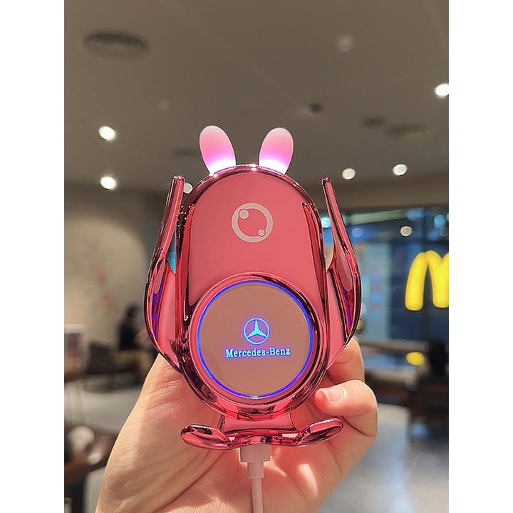 奔驰C级/E级GLC/S级/A级/GLE/GLB专用手机车载导航支架无线充电器
