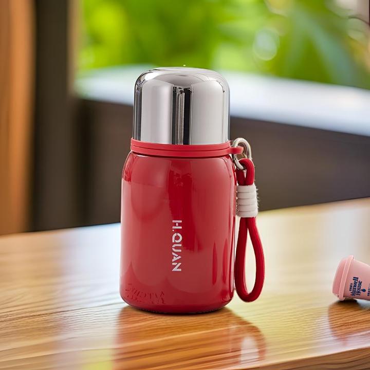 爆款316女士可爱小巧保温杯创意户外焖烧杯车载大容量便携真空杯