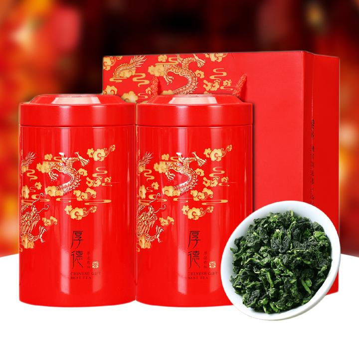 福建铁观音茶叶浓香型新茶兰花香正宗安溪特级乌龙茶罐装礼盒装