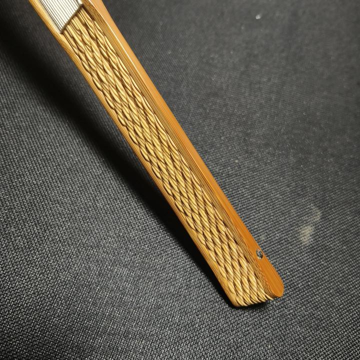 玉竹翻轮折扇95/20/18