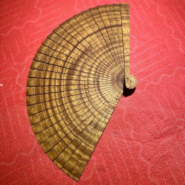 金丝楠木扇子小叶桢楠木扇子扇工艺品扇家居扇子工艺扇工艺品