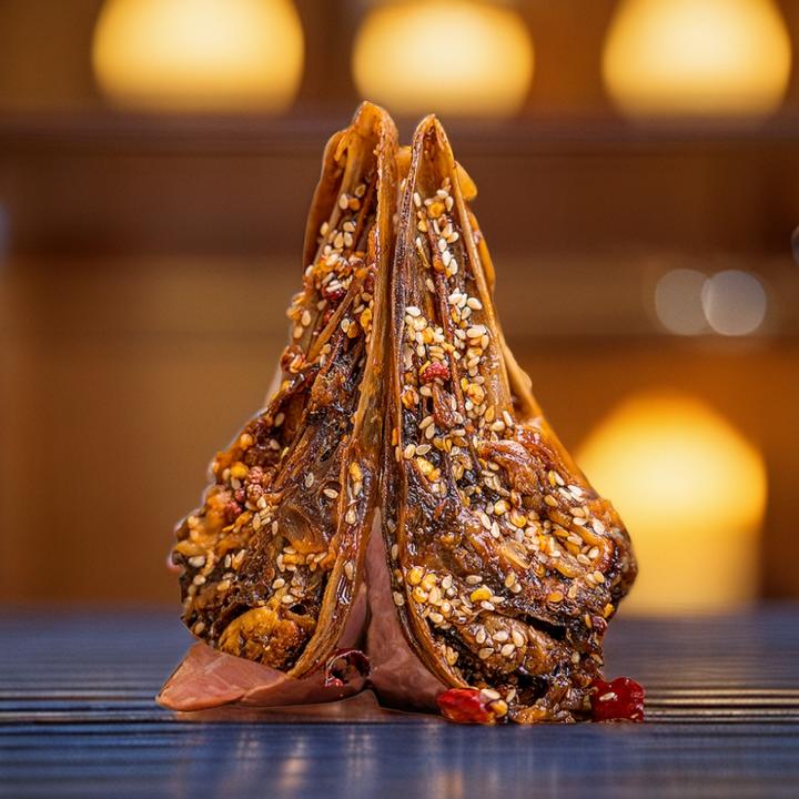 [东北包邮]重庆麻辣香酥鸭头干煸鸭脑壳49g/袋香辣零食麻辣小吃