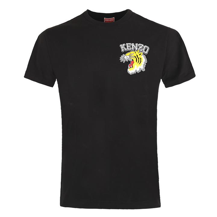 KENZO/高田贤三 男士印花圆领短袖T恤衫 FD65TS007 4SO