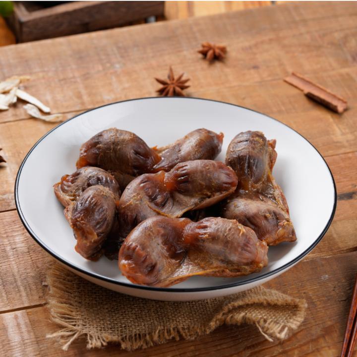 熏知味熏鹅胗麻辣鹅胗东北特色熏味熏酱即食烤鹅零食熟食营养鹅肫