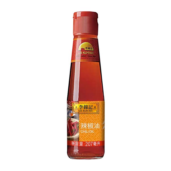 李锦记红油辣椒油207ml/瓶家用火锅蘸料川味香辣油凉拌凉皮调味料
