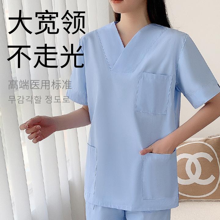 洗手服女韩版短信刷手衣医生护士美容院师牙科口腔医护专用工作服