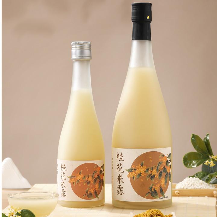浙一家0.5度桂花米露低度甜酒酿造香甜米酒醇香桂花正宗米酒女生