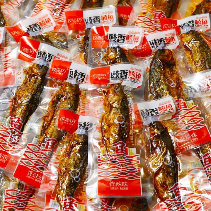 浏水坊豉香鲮鱼湖南特产香辣麻辣即食小鱼干鱼仔散装零食小吃鲮鱼