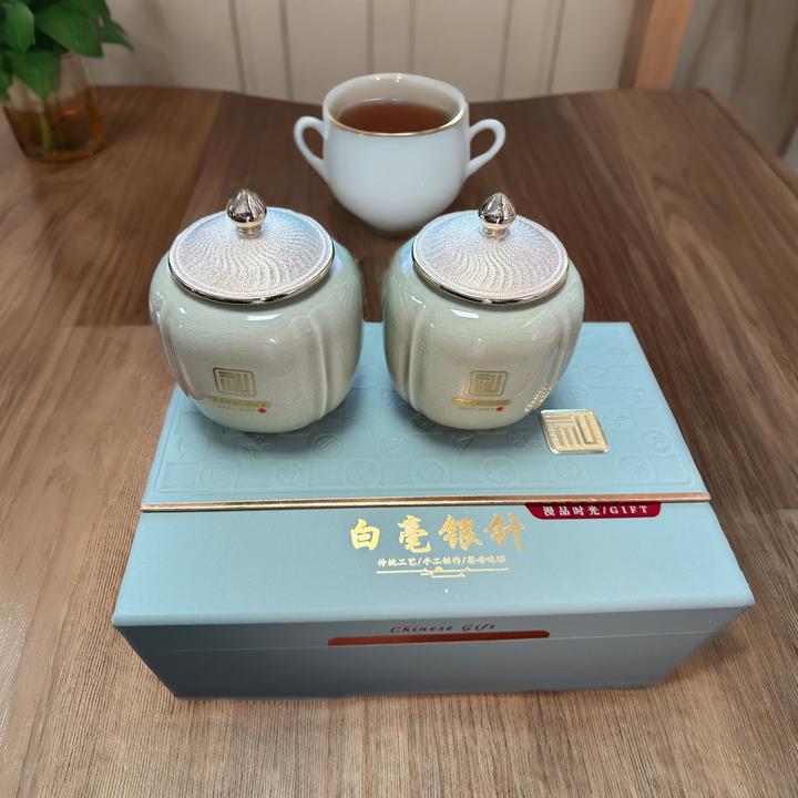 高端茶叶礼盒包装瓷罐