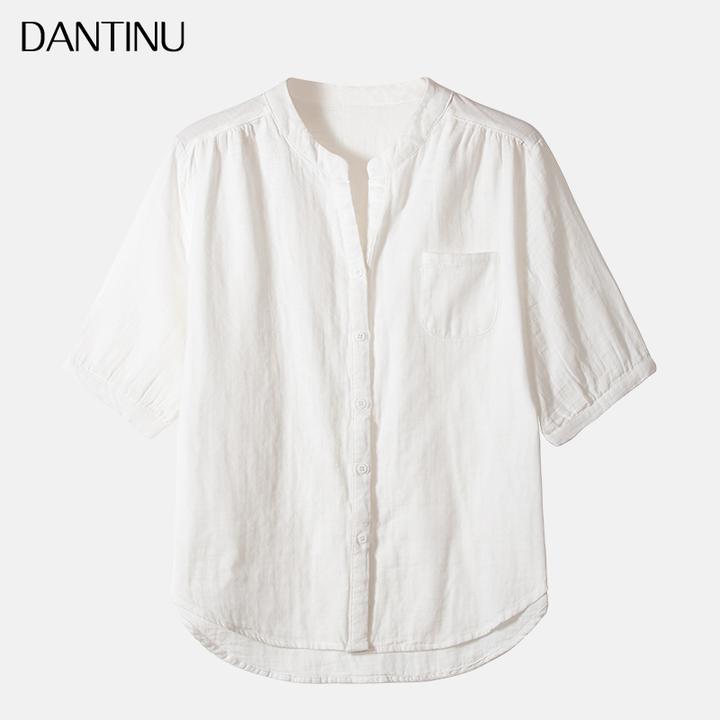 【小个子孕妈】夏季纱棉开衫衬衫休闲复古长袖白色百搭薄款宽松孕装