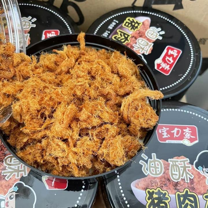 宝力豪肉松148/瓶保存传统营养食用酥香口感产品