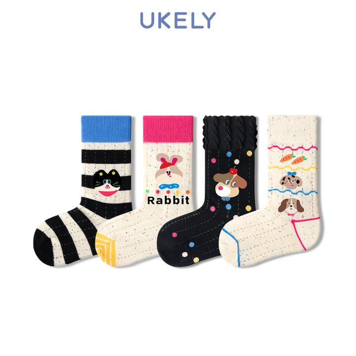 儿童袜子春夏薄款棉质透气男孩网眼袜宝宝潮袜秋季运动女童中筒袜