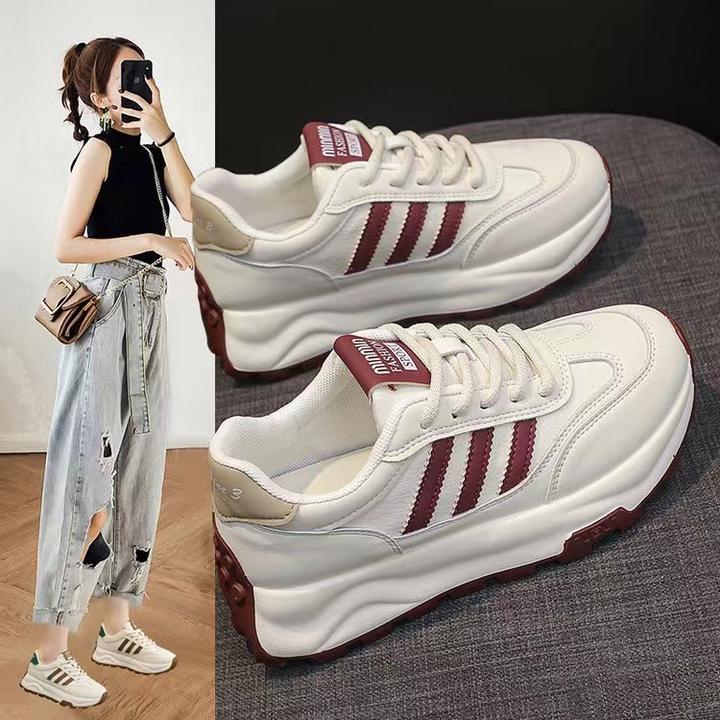 啄木鸟新款阿甘鞋2025潮流百搭运动休闲鞋耐磨橡胶潮款正版小白鞋