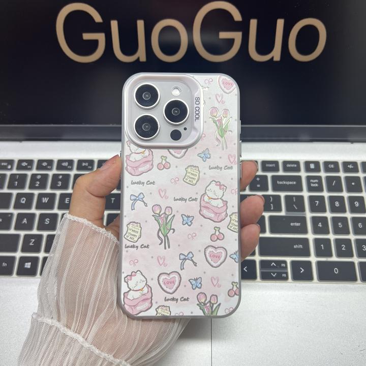 凯蒂猫适用于苹果6-16pro手机壳少女小众华为荣耀vivo/oppo男生