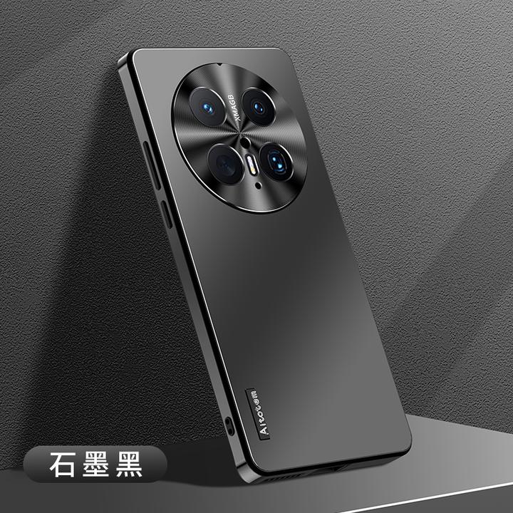 适用华为Mate70手机壳金属镜头全包防摔70pro保护套磨砂高档时尚+