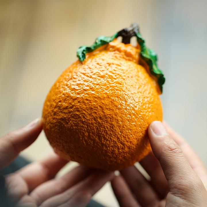 茶宠摆件变色可养茶虫禅意茶盘泡茶桌装饰创意大吉大利水果小茶玩