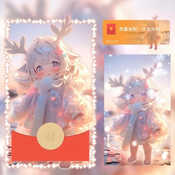 【永久】王者荣耀红包动态封面定制动态音乐设计序列号可爱 瑶瑶