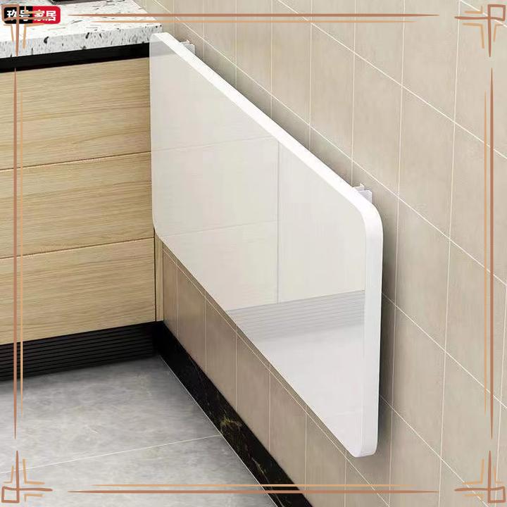 A1可折叠桌子壁挂墙面多功能家用小户型挂墙桌连壁书桌长方形折叠