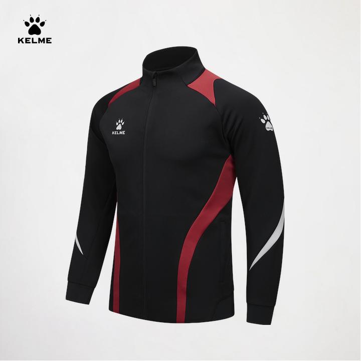 【球队夹克外套】卡尔美足球运动全拉链男长袖开衫针织LIFESTYLE