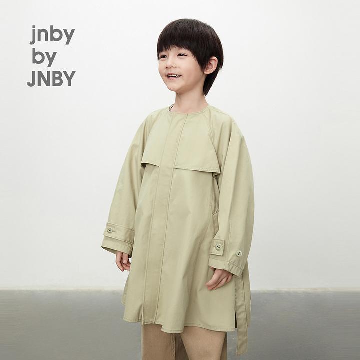 jnbybyJNBY江南布衣童装休闲中长款风衣24春1O2910290