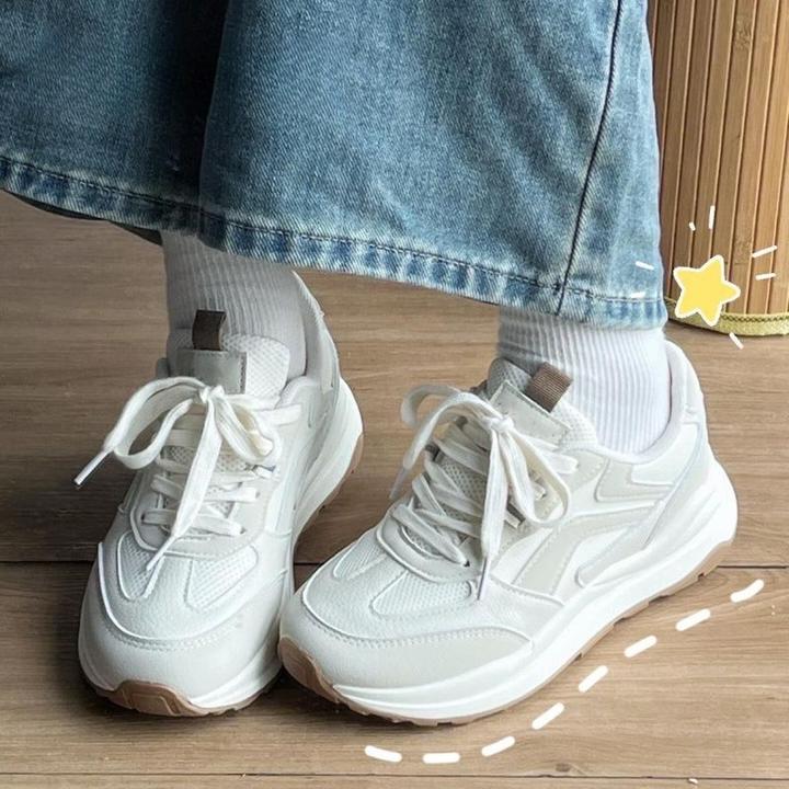 2025老爹鞋女秋季爆款百搭学生高颜值校园运动休闲小白鞋高级感潮