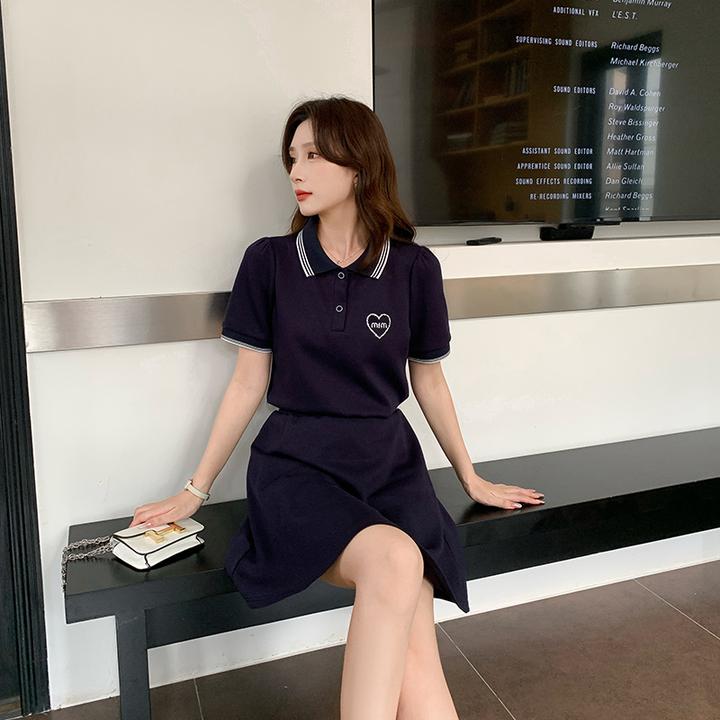 [奢姿轻奢系列]大码女装2025夏季字母镶钻两件套胖妹妹时尚套装